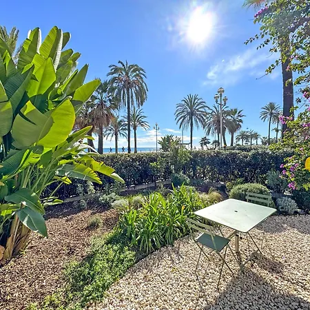 Cosy Sea Front Garden Lejlighed Nice